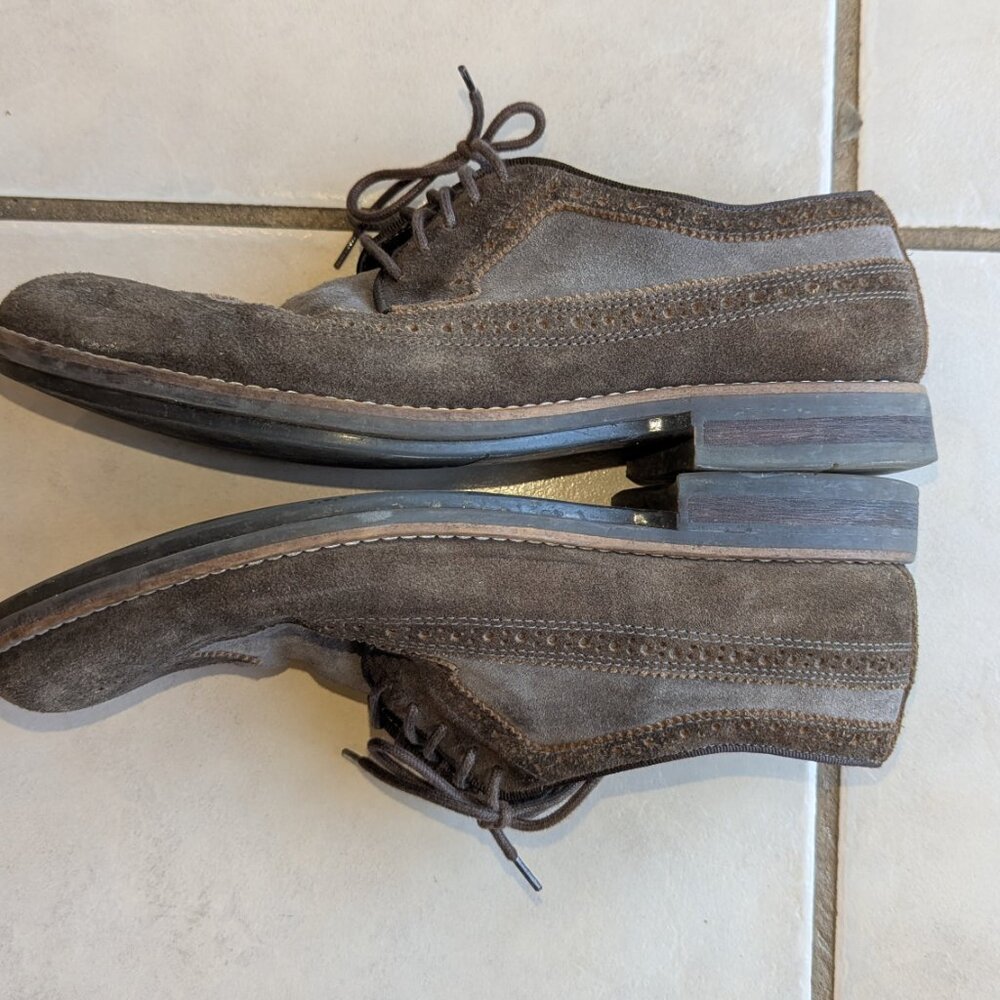 Kenneth Cole Men’s Brown Oxford Lace-Up Dress Shoes – Size 10 Academia Capsule - Picture 3 of 5